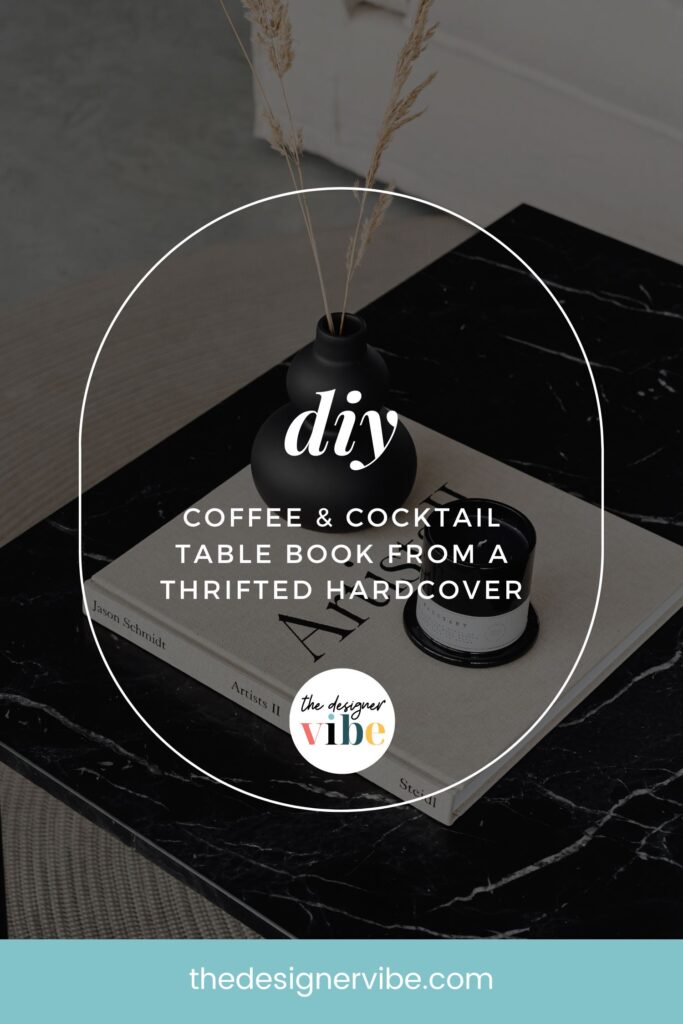 DIY coffee table book