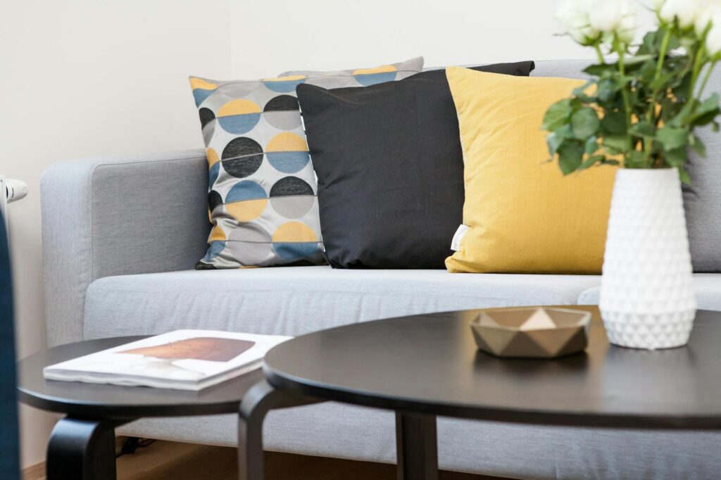 living room decorating on a budget