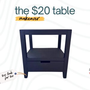 DIY Nightstand Dupe (Look for Less)
